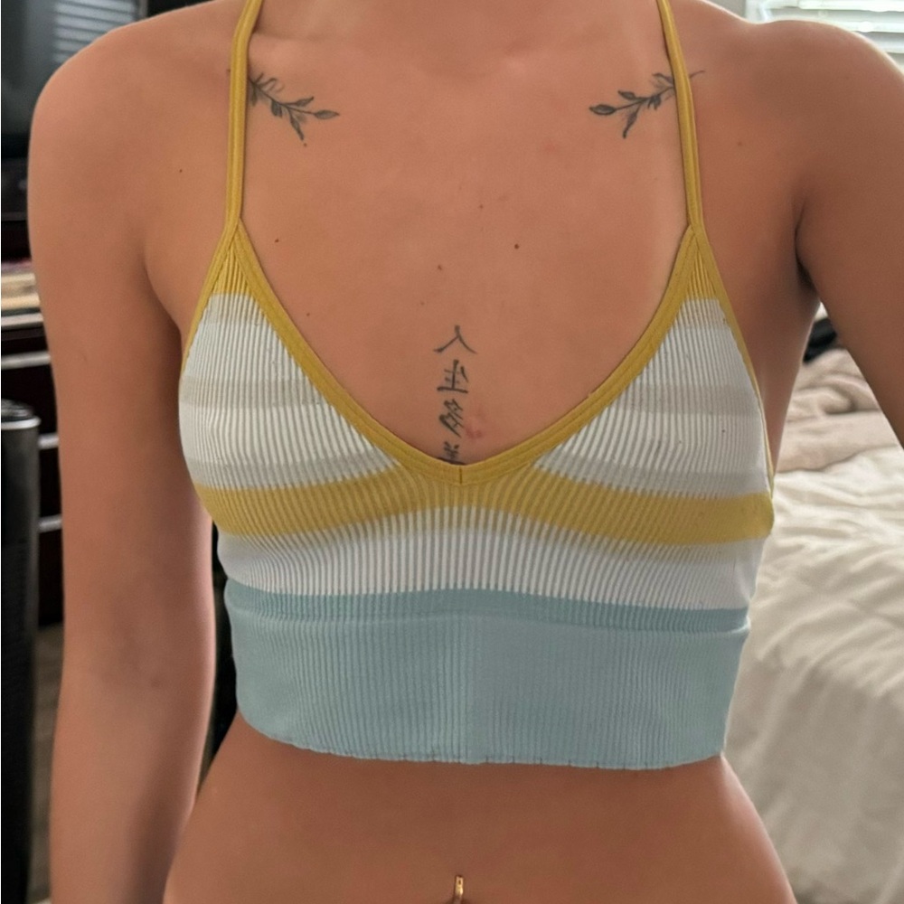 Anthropologie Striped Tank